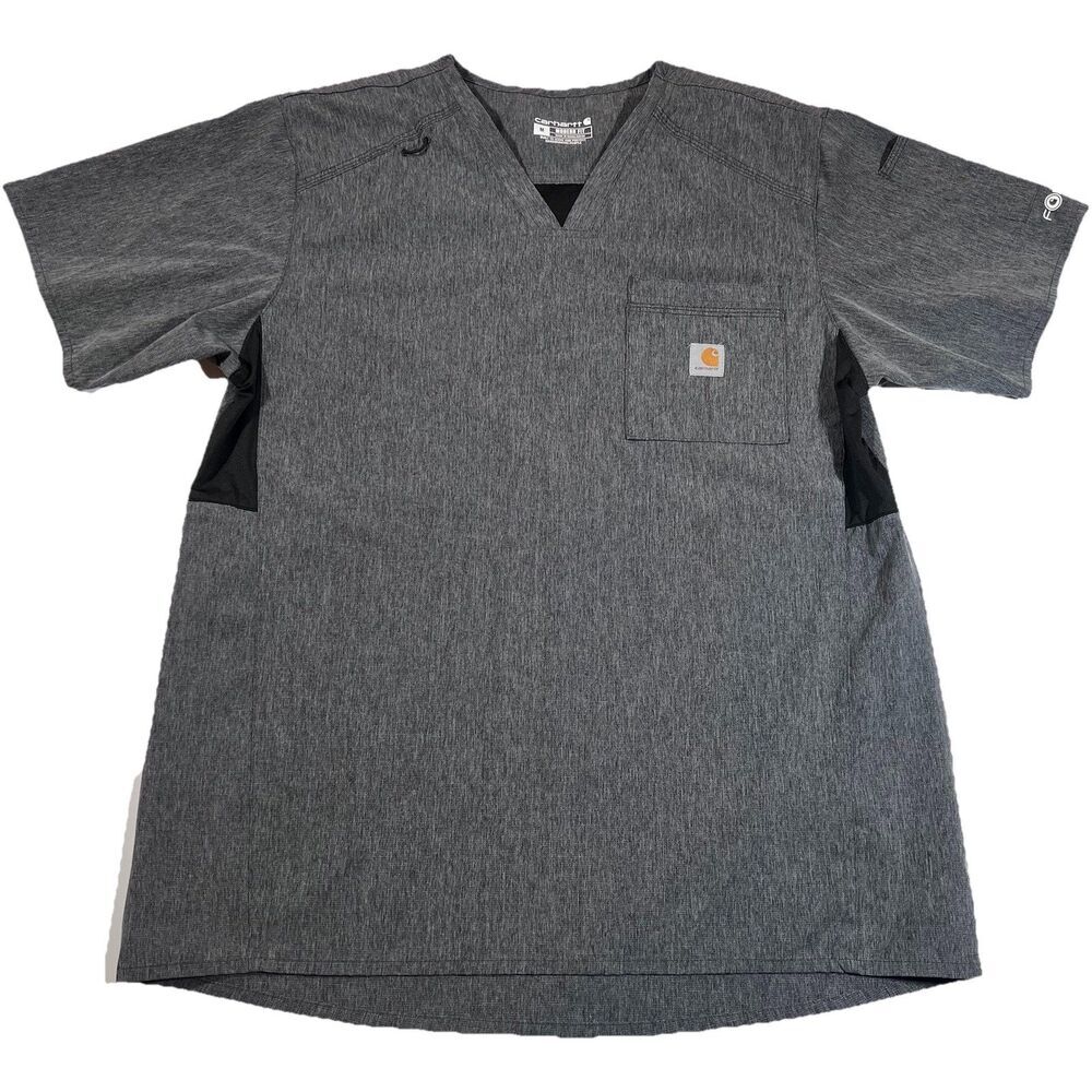 Carhartt Force Modern Fit Scrub Top Vented Work Shirt Nurse Men's Size Medium